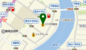 ダイソーLICOPA鶴見店の地図画像