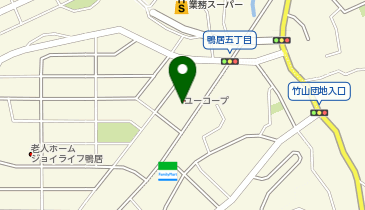 ダイソーユーコープ竹山店の地図画像