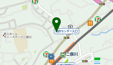auショップ二俣川の地図画像