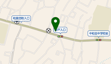 auショップ横浜いずみの地図画像