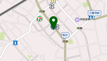 auショップ伊勢原の地図画像