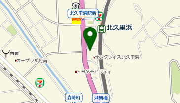 auショップ北久里浜の地図画像