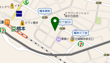 au Style橋本の地図画像