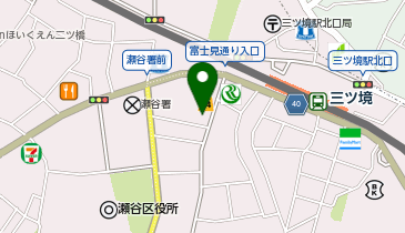 ソフトバンク三ツ境の地図画像
