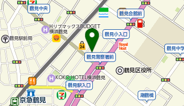 ドコモショップ鶴見店の地図画像