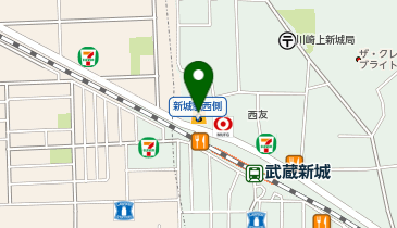 ドコモショップ新城店の地図画像