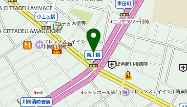 ドコモショップ川崎店の地図画像