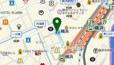 ドコモショップブルーライン横浜駅店の地図画像