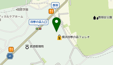 ワイモバイルノジマ横浜四季の森店の地図画像