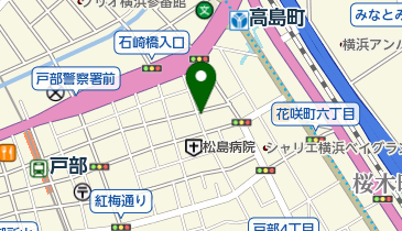 サクラマートの地図画像
