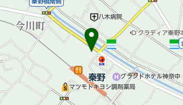 デイリーヤマザキ秦野駅前店の地図画像