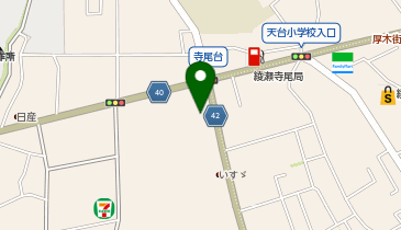 レクサス東名綾瀬の地図画像