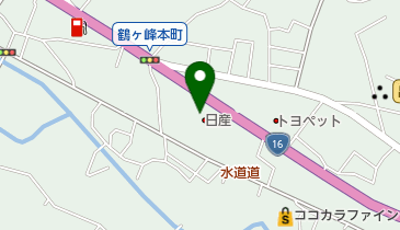 日産神奈川鶴ヶ峰店の地図画像