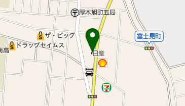 日産神奈川厚木旭町店の地図画像