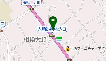 日産神奈川相模大野店の地図画像