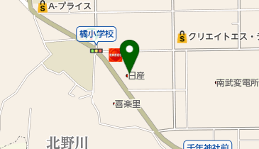 日産神奈川千年店の地図画像