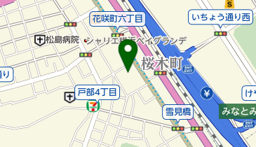 日産神奈川中央店の地図画像