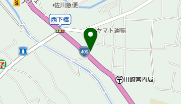 日産神奈川中原店の地図画像