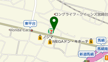 日産神奈川宮前平店の地図画像