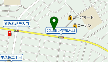 日産神奈川ニュータウン都筑店の地図画像