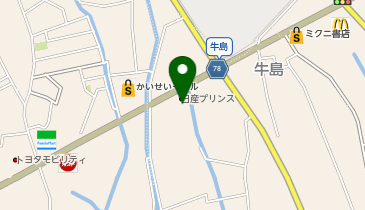 日産神奈川開成店の地図画像