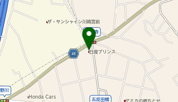 日産神奈川野川店の地図画像