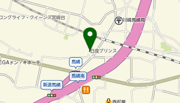 日産神奈川宮前馬絹店の地図画像