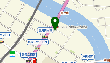 日産神奈川鶴見店の地図画像