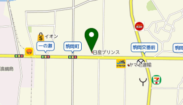 日産神奈川綱島店の地図画像