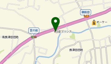 日産神奈川長津田店の地図画像