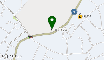 日産神奈川寒川店の地図画像