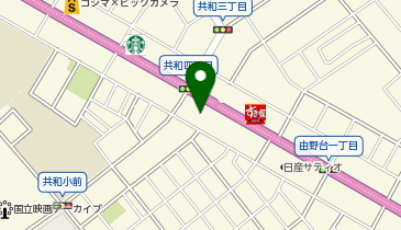 日産神奈川相模原店の地図画像