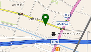 日産神奈川厚木店の地図画像