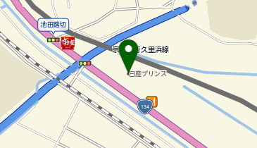 日産神奈川横須賀池田店の地図画像