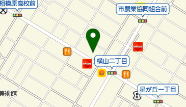 日産サティオ湘南相模原中央店の地図画像