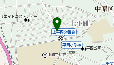 ホンダドリーム川崎中原の地図画像