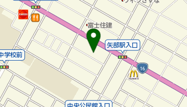 ホンダドリーム相模原の地図画像