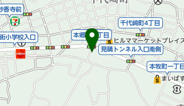 ホンダビークルハウス山手店の地図画像