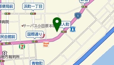 ユーメディア小田原の地図画像