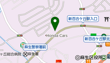 玉川ホンダ販売の地図画像