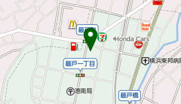 ホンダドリーム横浜上大岡の地図画像