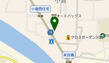 Honda Cars神奈川北川崎幸店の地図画像