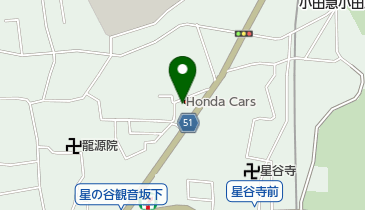 Honda Cars中央神奈川座間西店の地図画像