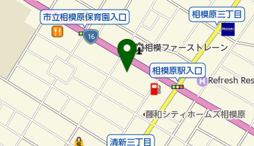 Honda Cars横浜相模原駅前店の地図画像