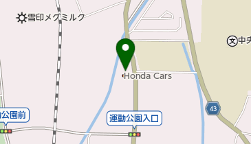 Honda Cars海老名海老名インター店の地図画像