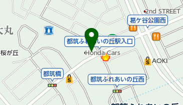 Honda Cars横浜都筑中央店の地図画像