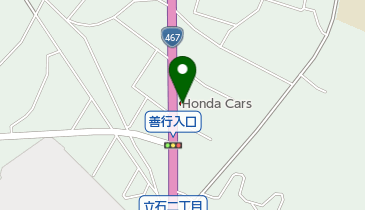 Honda Cars藤沢藤沢店の地図画像
