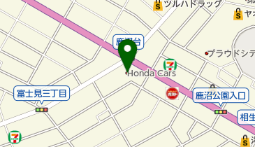 Honda Cars神奈川西鹿沼台店の地図画像