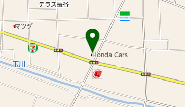 Honda Cars厚木愛甲店の地図画像