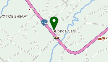 Honda Cars神奈川西愛川店の地図画像